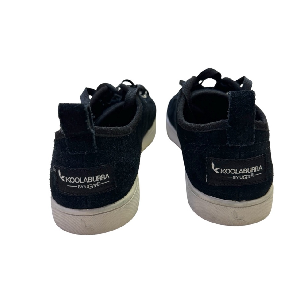 UGG Koolaburra Women's Kellen Black Suede Sneaker 7 - Picture 6 of 8
